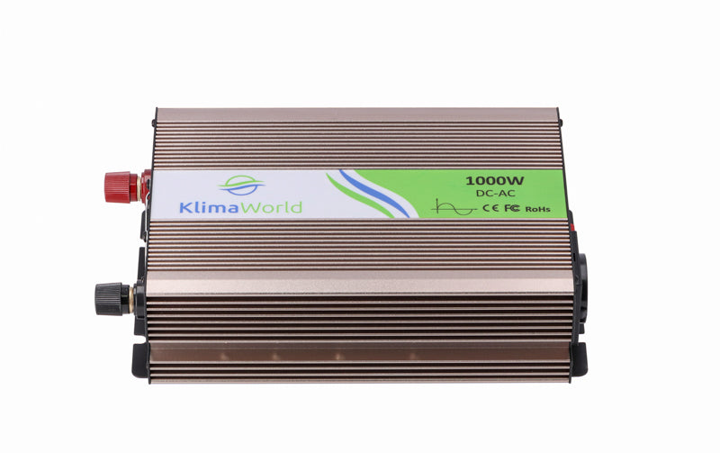 Klimaworld Spannungswandler | REP1000 | 12V auf 220V | 1000 Watt