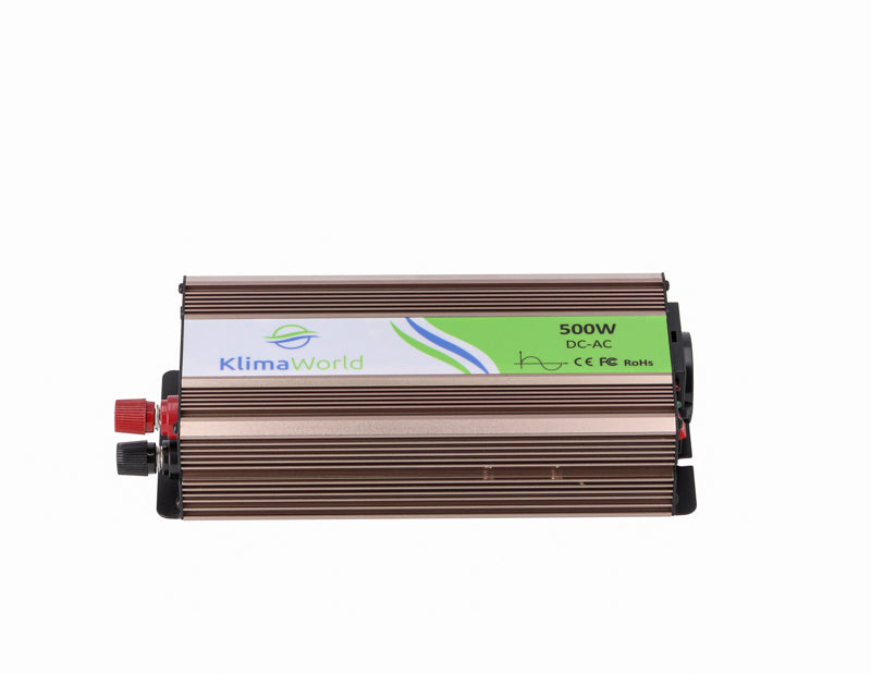 Rogerele Spannungswandler | REP500 | 12V auf 220V | 500W | Klimaworld