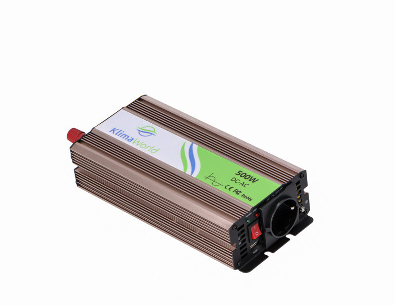 Rogerele Spannungswandler | REP500 | 12V auf 220V | 500W | Klimaworld
