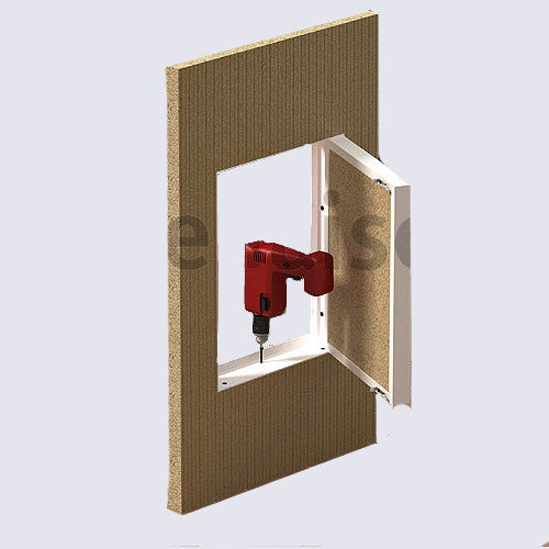 Revisionstür 400x500mm Revisionklappe  ➔ Klimaworld.com