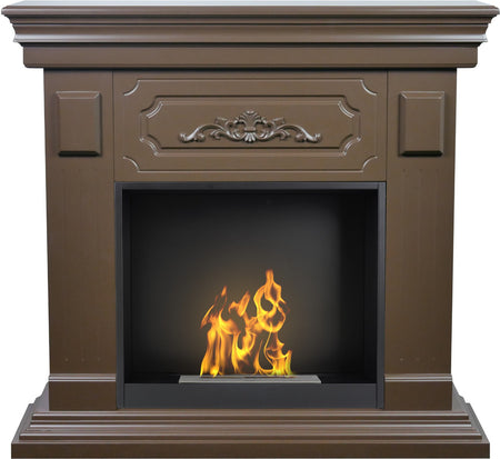Aflamo Elektrokamin Rivia Walnut | klimaworld.com