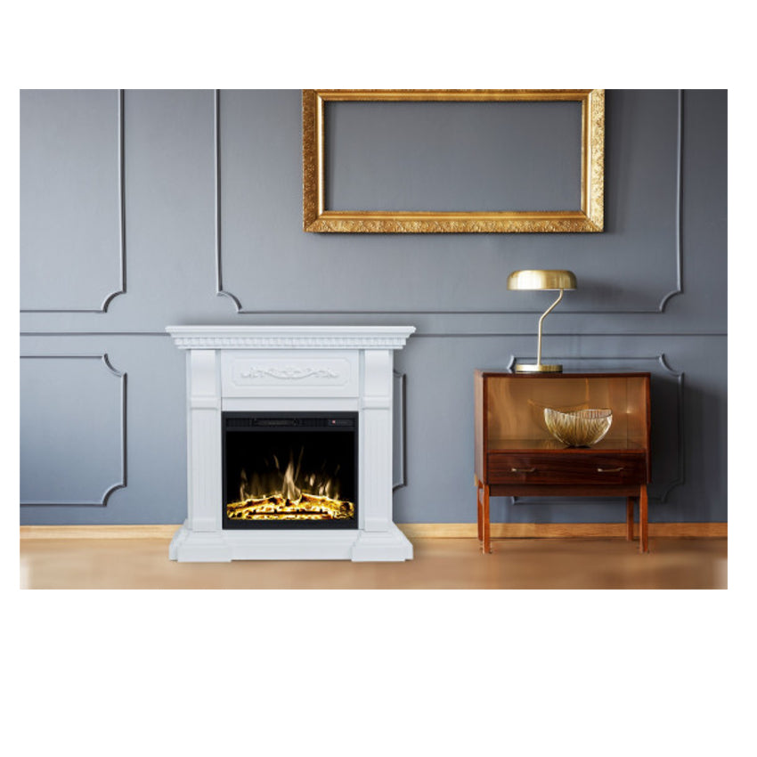 Aflamo Riviera Elektrokamin weiß Ambiente | klimaworld.com