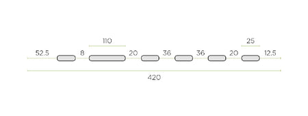 Balkonständer MC720 Maße