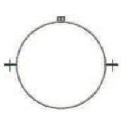Rohrschellen Set Durchmesser 150mm