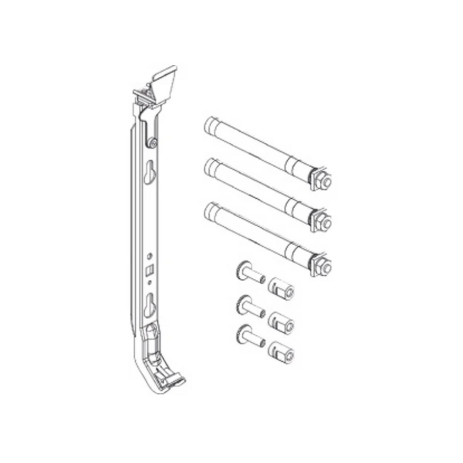 Buderus Rohwand Adapter Set FMS | BH 600 mm | ab L1800