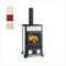 La Nordica Holzofen | Rossella R1 5.0 Liberty | Keramik | 9 kW | Farbwahl