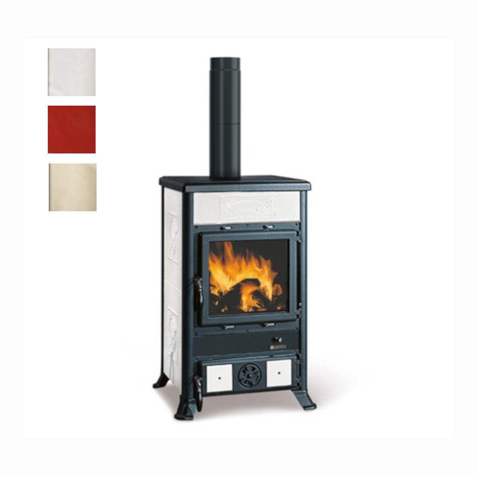 La Nordica Holzofen Rossella R1 5.0 Liberty Keramik Farbwahl 9 kW | Klimaworld.com