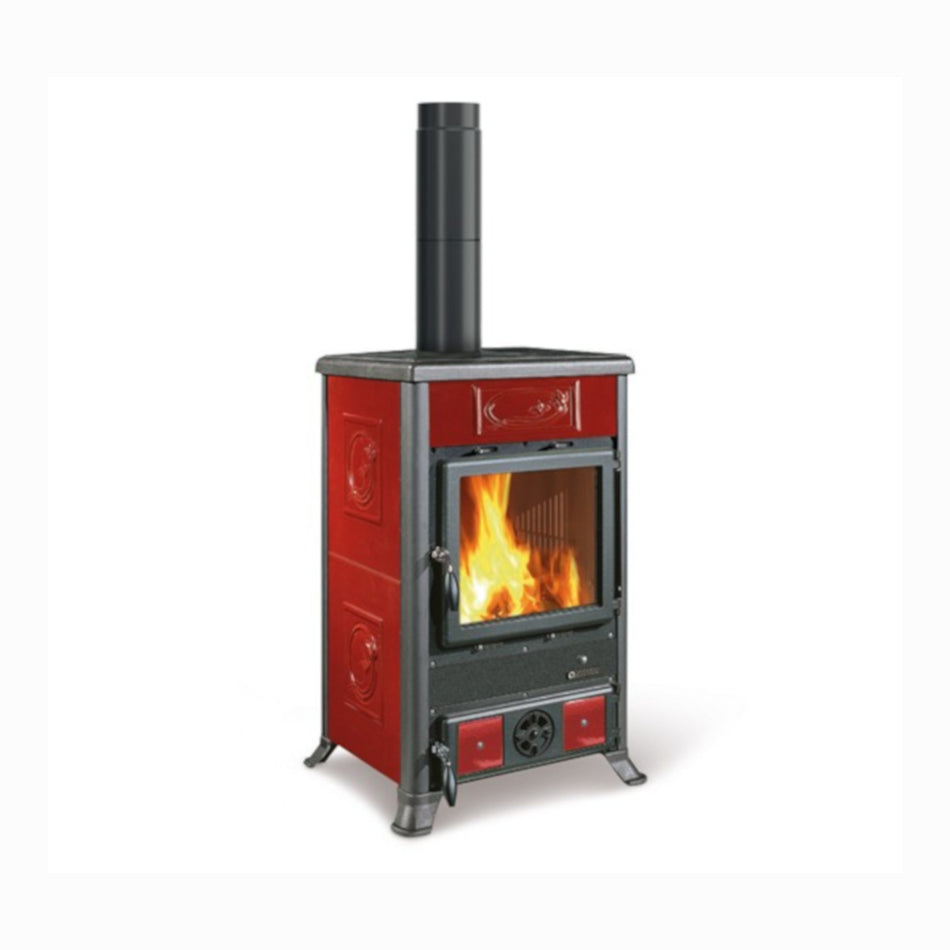 La Nordica Holzofen Rossella R1 5.0 Liberty Bordeaux 9 kW | klimaworld.com