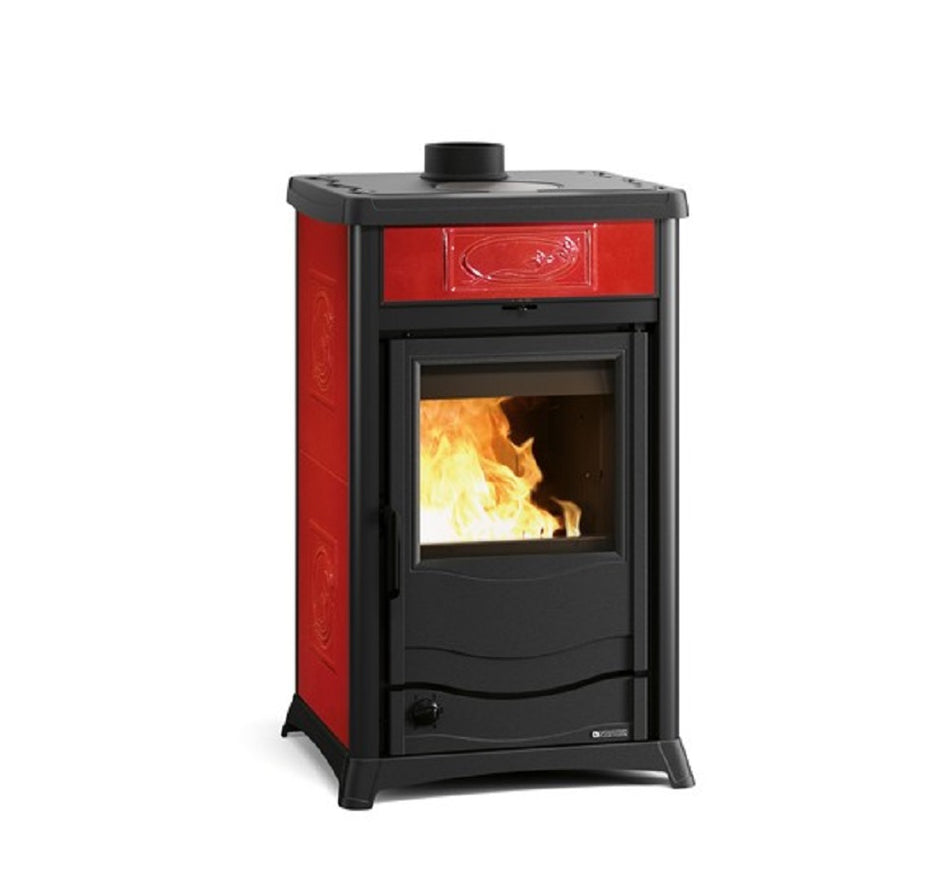 La Nordica Kaminofen | TermoRossella Plus Evo DSA 4.0 | 11,1 kW | Bordeaux