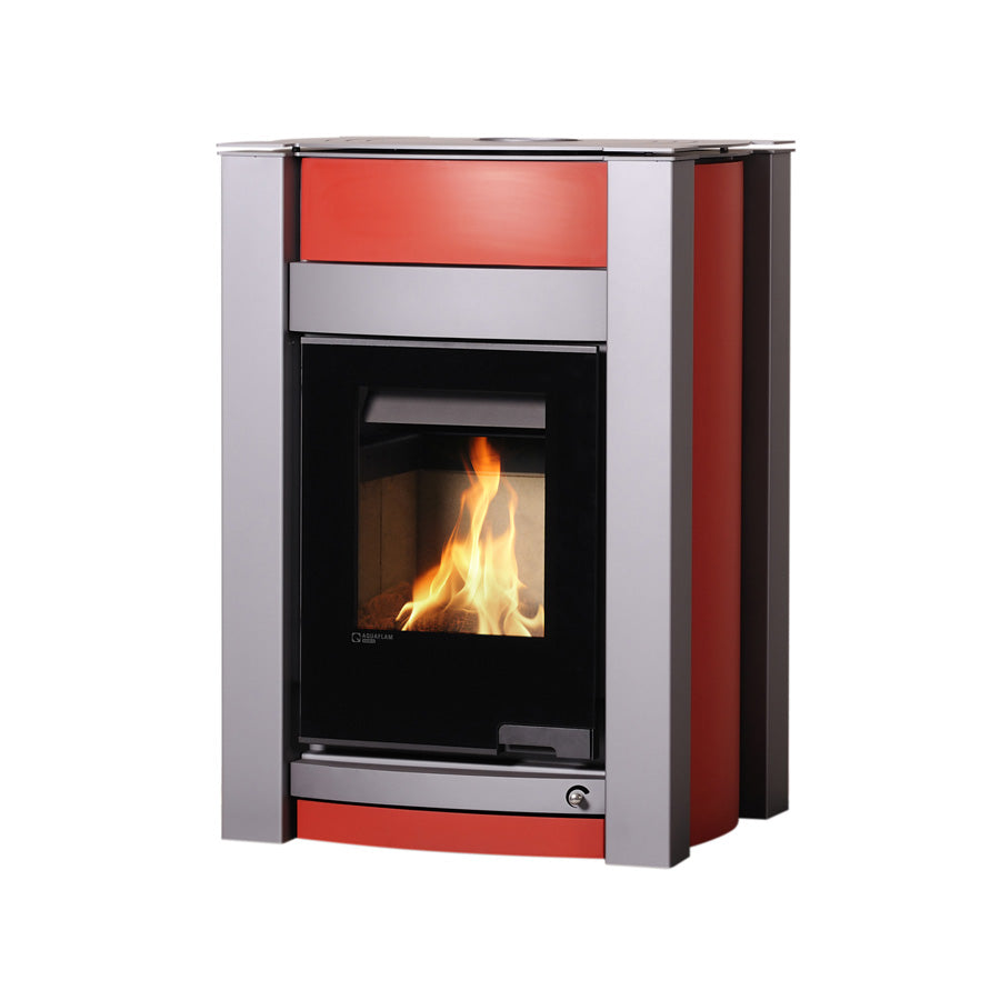 HS Flamingo | Kaminofen | Auquflam Verio | Kalmar | 11 kW ➔ Klimaworld.com