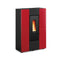 Extraflame Pelletofen | kanalisierbar | Marilena Plus bordeaux | 8 kW