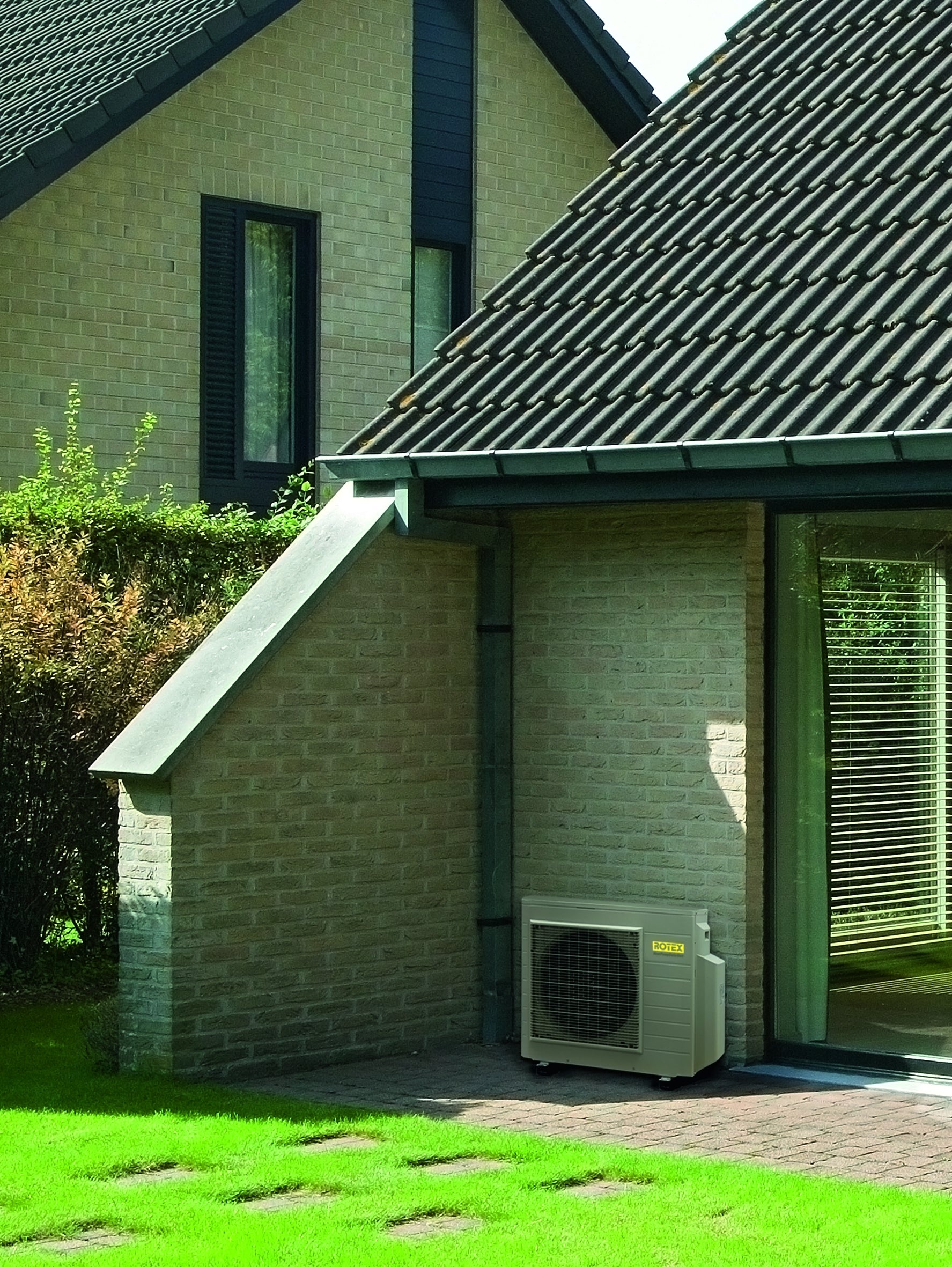 Wärmepumpe Luft/Wasser Rotex HPSU compact 508 H/C - 1C Paket 6 kW + 500L