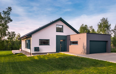 Rotex Wärmepumpen-Außengerät Hauswand RRGA08DV-CA anthrazitgrau