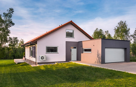 Rotex Wärmepumpen Außengerät | RRGA08DV-CV verkehrsweiß | 8 kW