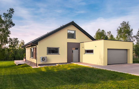 Rotex Wärmepumpen-Außengerät Hauswand RRGA08DV-CW weißaluminium