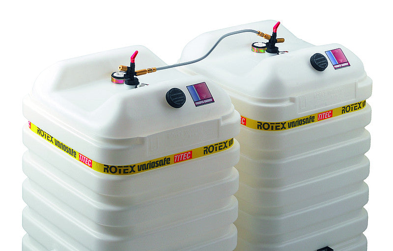 Beispielbild - Anschluss watersafe an 2 Heizöltanks