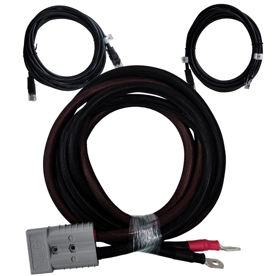 schwarzes Voltsmile RPC Kabelset für die RPC Batterieserie