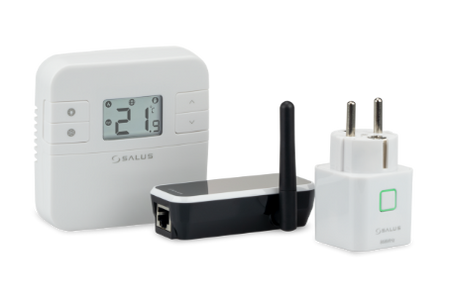 Salus RT310iSPE Internet Thermostat mit Funk-Schukostecker