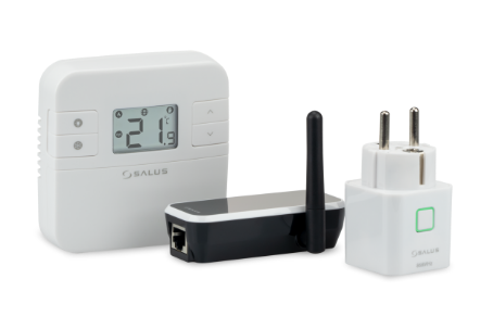 Salus RT310iSPE Internet Thermostat mit Funk-Schukostecker