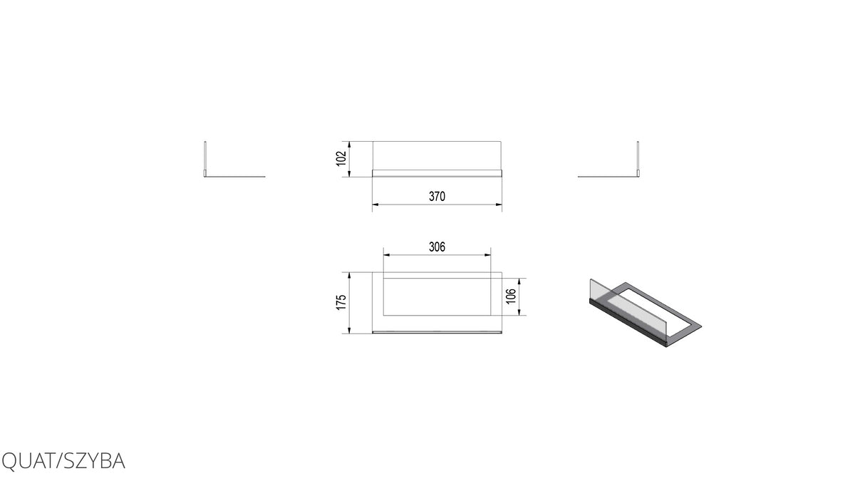 Technische Zeichnung - QUAT/SZYBA