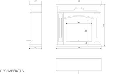 Technische Zeichnung - DECEMBER/TUV