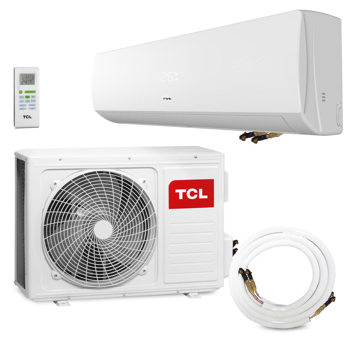 TCL Quick-Connector 9000 BTU Inverter Split-Klimaanlage Mod. CE