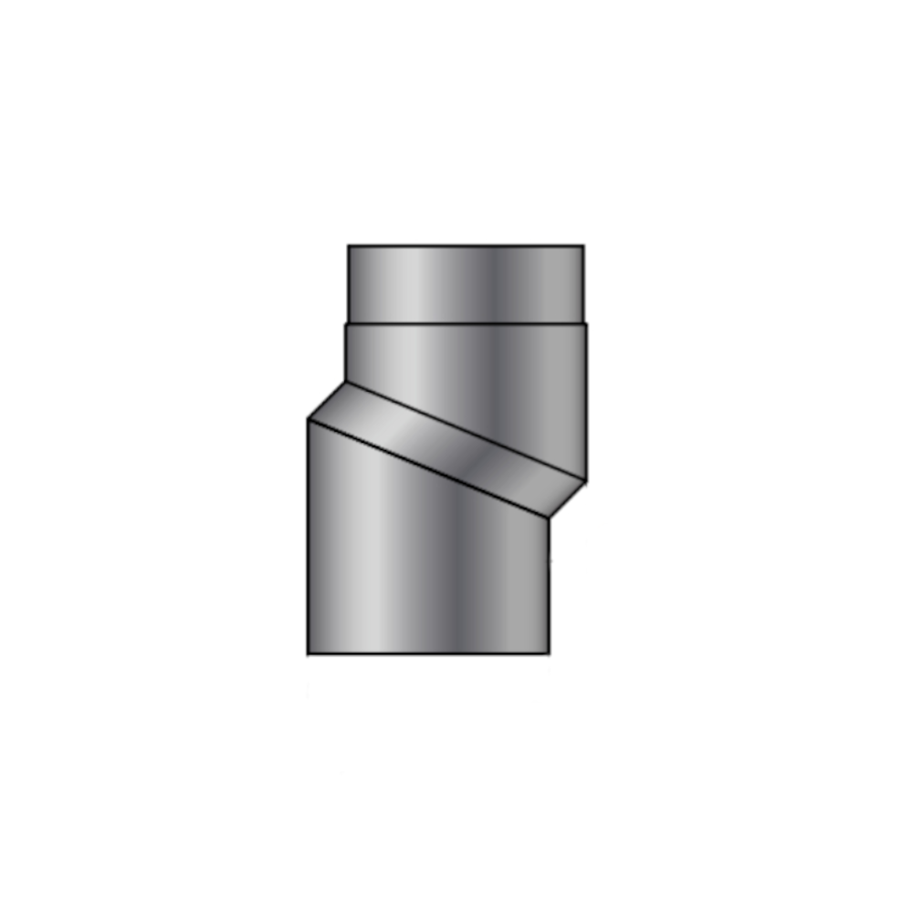 S-Versatzbogen, Ø 150 mm, Grau | Klimaworld.com