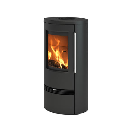 TermaTech | TT21RL, Stahl | runde Seiten | Schwarz | 5 kW