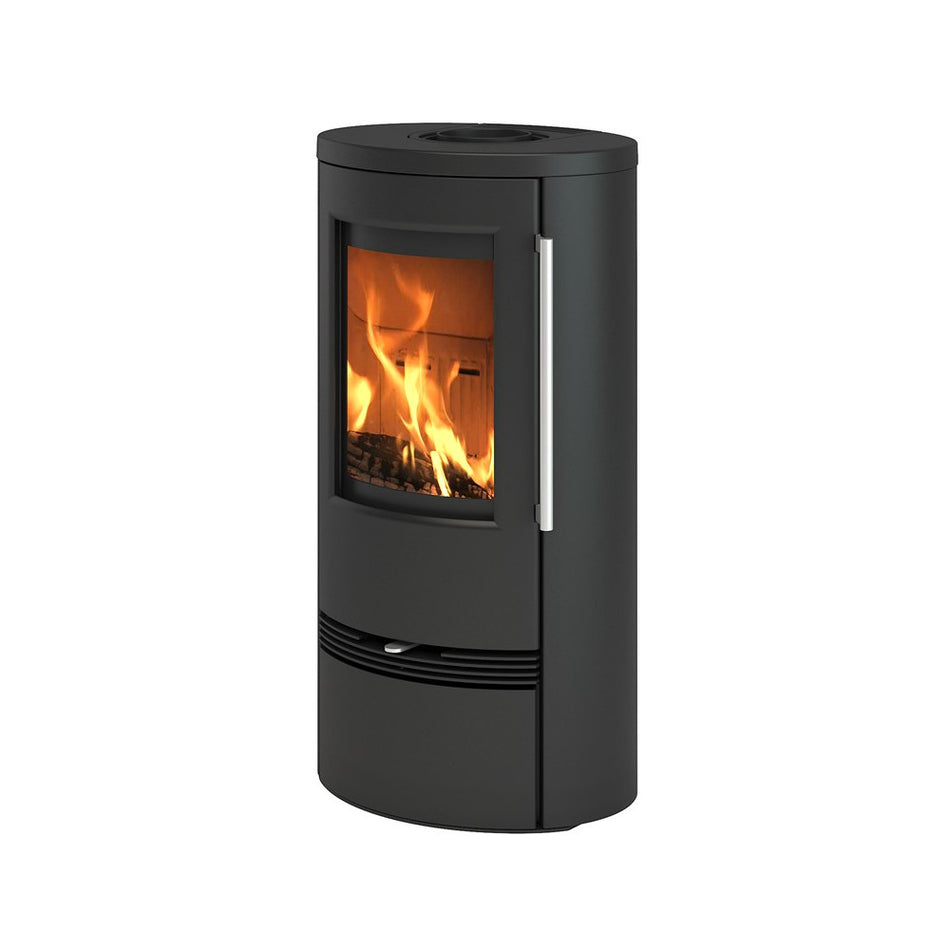 TermaTech | TT21RL, Stahl | runde Seiten | Schwarz | 5 kW