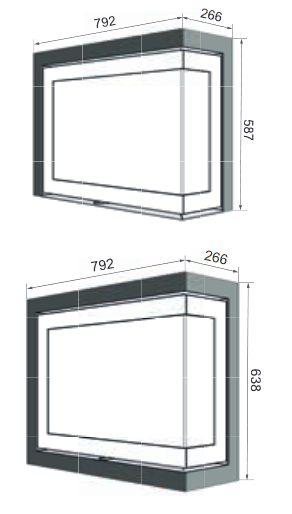 Masse S75 +rechte Ecke