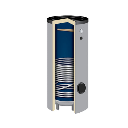 TWL emaillierter Standspeicher S 300 Querschnitt