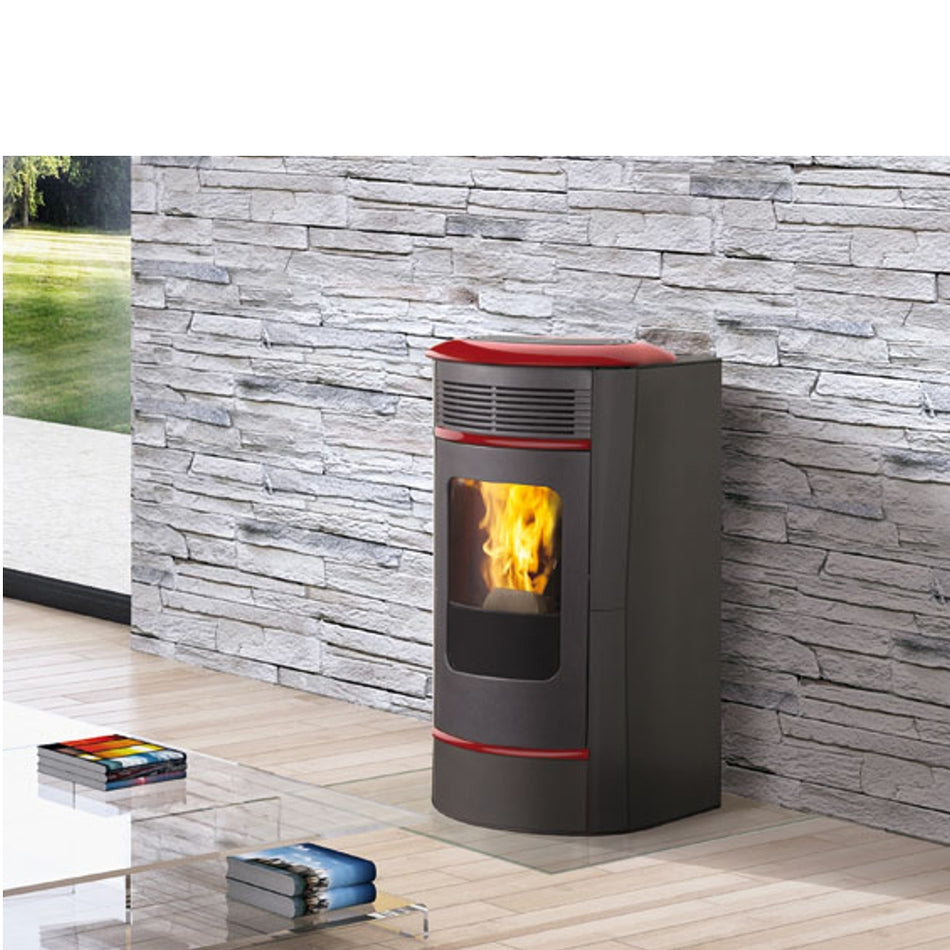 Sally Stahl, Keramik Einsätze bordeaux