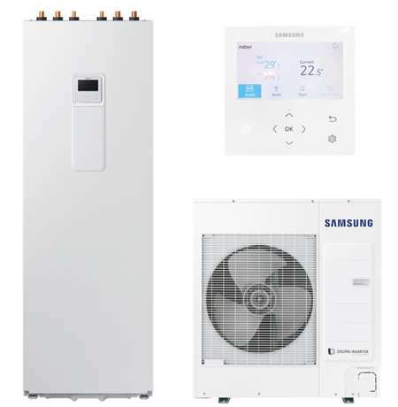Samsung Luft-Wasser-Wärmepumpe WPLW-Hub Split-9-260-3
