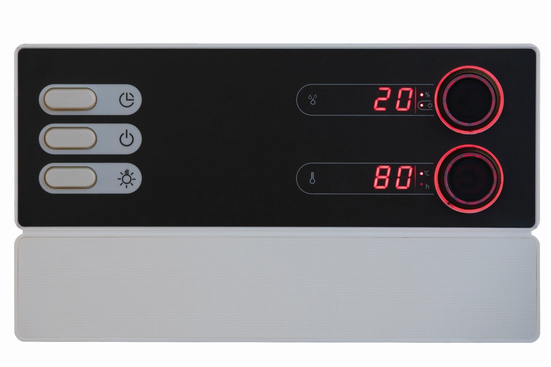 Sentiotec Sauna Set Basic Corner mit Saunaofen Scandia Next Combi und Steuerung Pro B3 | klimaworld.com