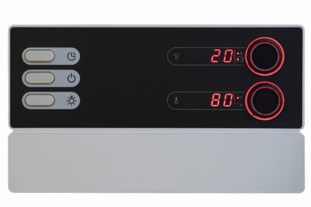 Sentiotec Sauna Set Polaris Large mit Saunaofen und Sauasteuerung | klimaworld.com