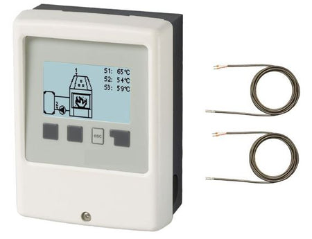 Sorel Biomasseregler für Feststoffbrennkessel | SBMC | 2 Fühler ➔ www.klimaworld.com