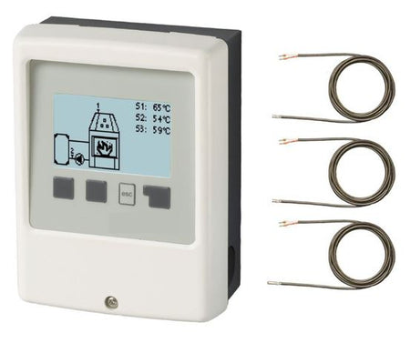Sorel Biomasseregler für Feststoffbrennkessel | SBMC | 3 Fühler ➔ www.klimaworld.com