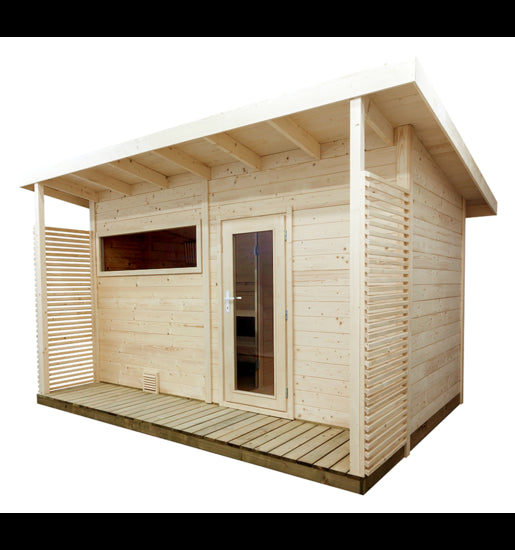 Sentiotec Sauna Set Scala Large mit Saunaofen 100 E und Steuerung K2-Next | klimaworld.com