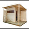 Sentiotec Gartensauna Saunahaus Scala Medium | Fichte