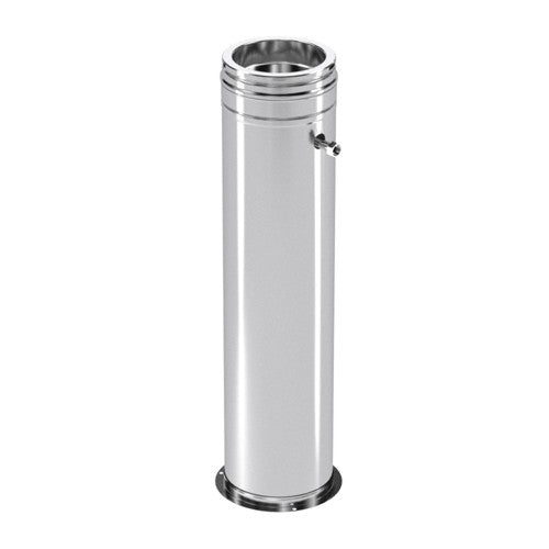 Schiedel Fußteil für Bodenmontage | ICS | Ablauf seitlich |  Ø 130 mm