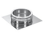 Schiedel Grundplatte für Bodenmontage| ICS | Ablauf seitlich |  Ø 200 mm