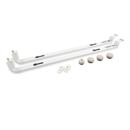 HM Heizkoerper | Schienen-Set Kompaktanschluss | Heizkoerperbefestigung | www.klimaworld.com