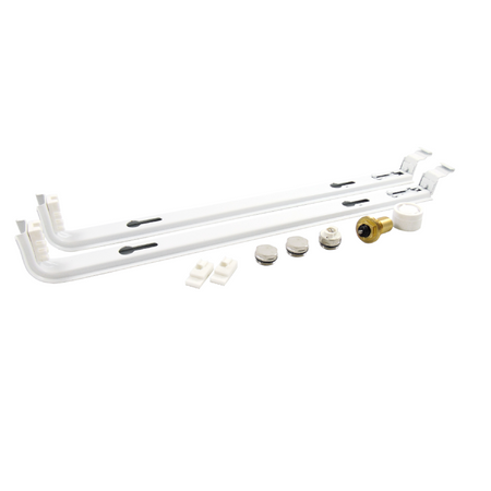 HM Heizkoerper | Schienen-Set Ventilanschluss | Heizkoerperbefestigung | www.klimaworld.com