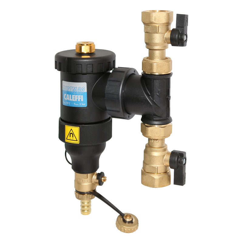 Caleffi DIRTMAG - Schlammabscheider mit Magnet und Kugelhähnen