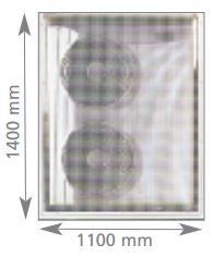 Aspen Schutzgitter Vandalismusgitter für Außengerät mittel