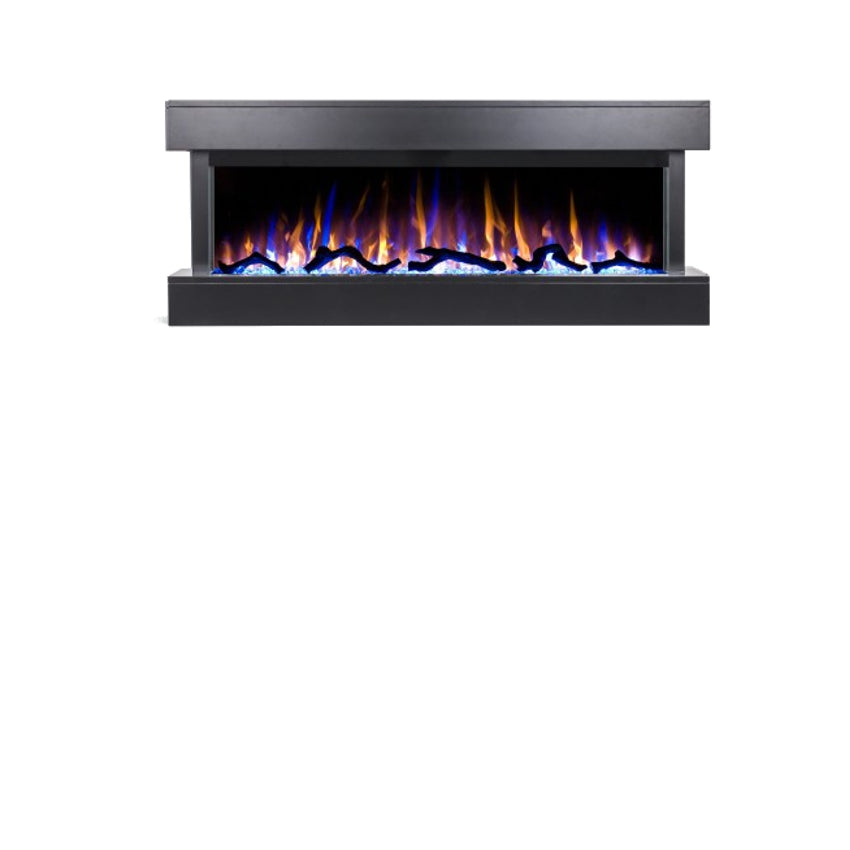 Aflamo Elektrokamin Modena, schwarz | klimaworld.com