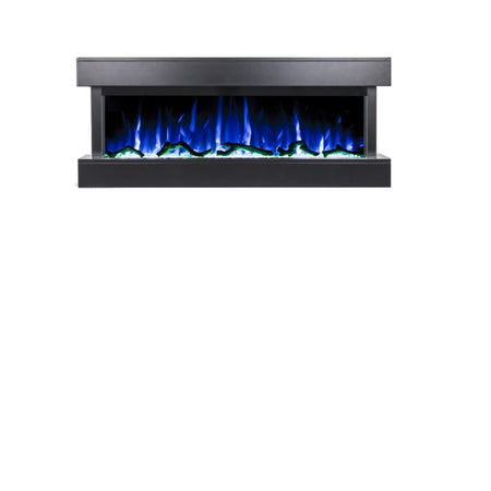 Aflamo Elektrokamin Modena, schwarz | klimaworld.com