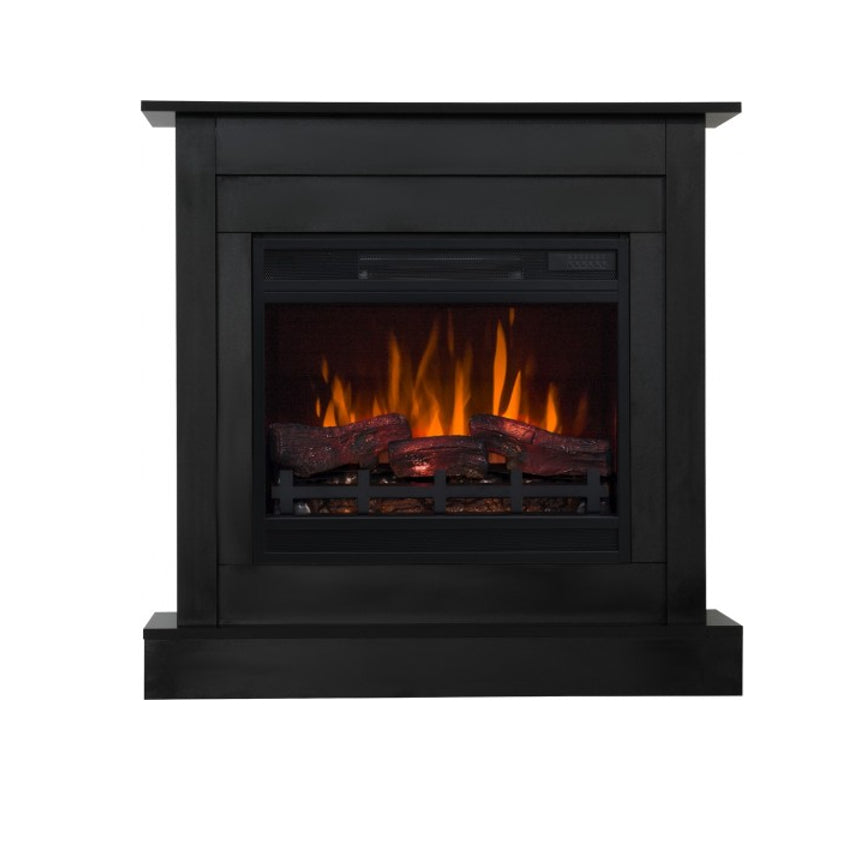 Aflamo LED Standkamin Vigo Classic Schwarz 3D