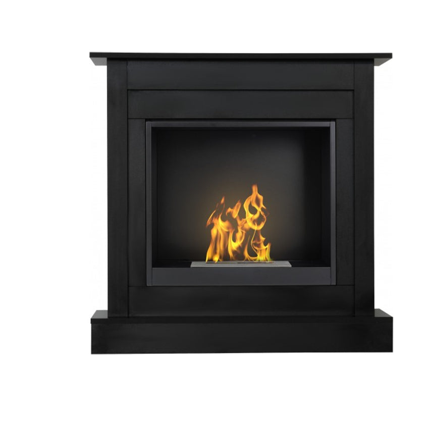 Aflamo Bio-Kamin Vigo Classic mit Einsatz Bio 60, Schwarz | klimaworld.com