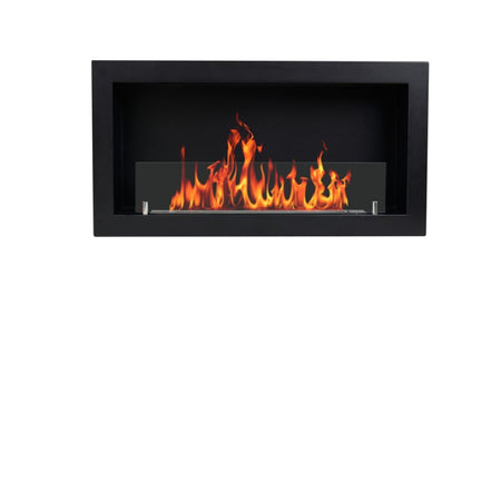 Aflamo Bio-Kamin Wandkamin | Supreme 90 | schwarz